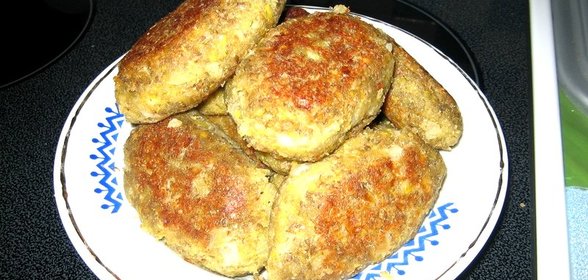 Постные котлеты из чечевицы