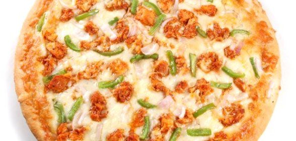 Пицца с курицей тикка