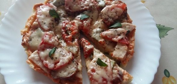 Быстрая пицца за 15 минут в микроволновке