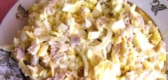 Салат Блондиночка