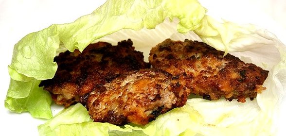 Рубленые котлеты из телятины