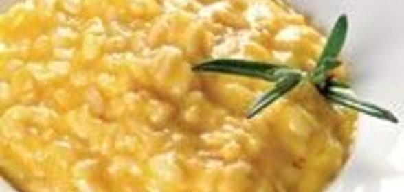 Морковное ризотто с ароматом трюфеля