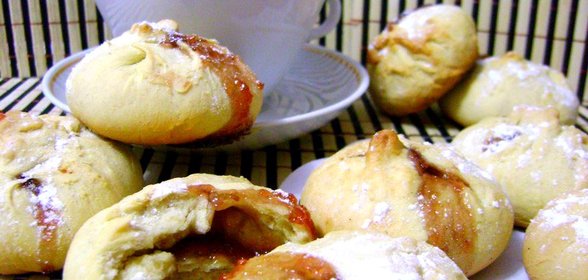 Печенье Земляничные бомбы