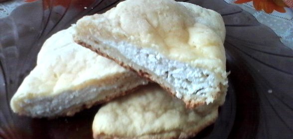 Сочни с творожной начинкой
