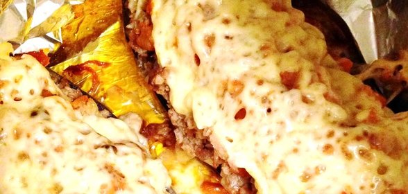 Фаршированные баклажаны с мясом