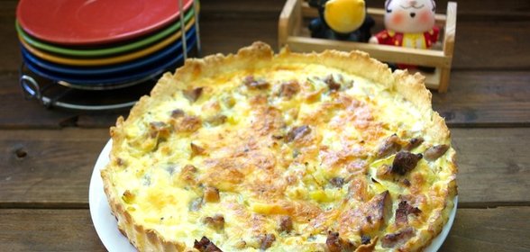 Лоренский пирог с курицей