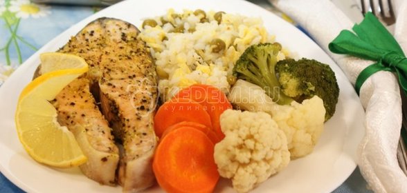 Рыба на пару