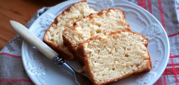 Ароматный лимонный пирог