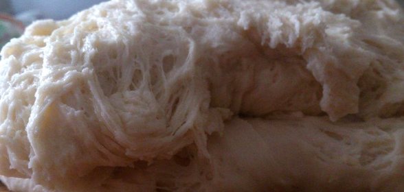 Тесто на кислом молоке