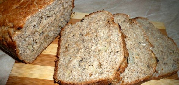 Домашний хлебушек с луком