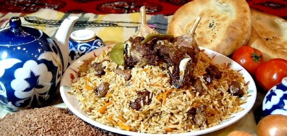 Плов со свининой в мультиварке