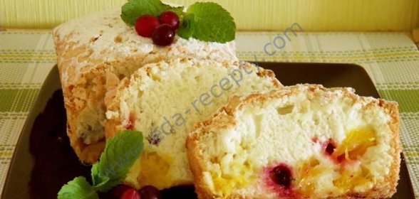 апельсиновая шарлотка с апельсинами