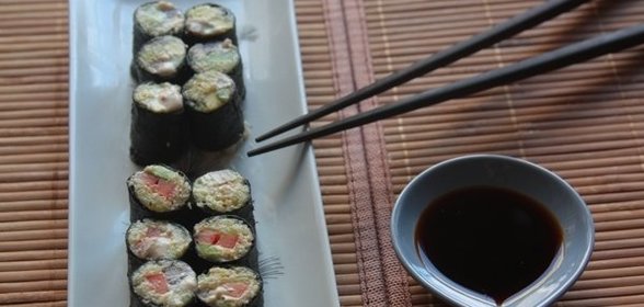 Cыроедческие суши