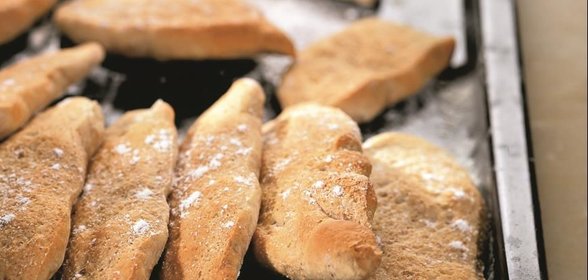 Гречневые лепешки с грецкими орехами
