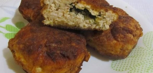 Котлеты киевские из куриного фарша