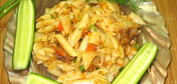 Макароны по флотски