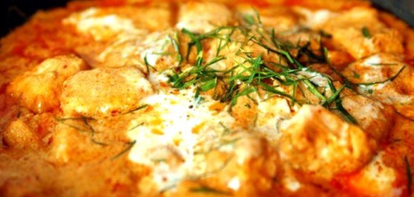 Курица карри в казане