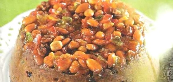 Рождественское семифреддо с ароматным кексом