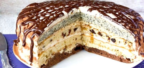 Торт «Роскошный сметанник»