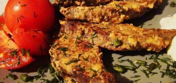 Печень, тушенная в молоке