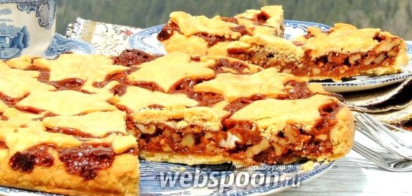 Швейцарский ореховый пирог