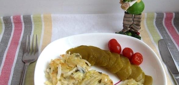 Драники с петрушкой на сметане