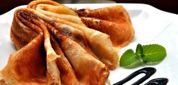 Блинчики на воде с яйцами