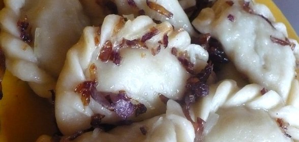 Вареники с картошкой и сыром