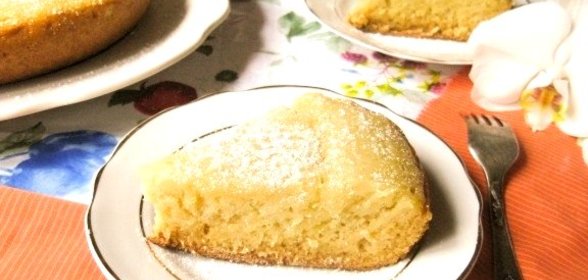 Бисквит на молоке без яиц