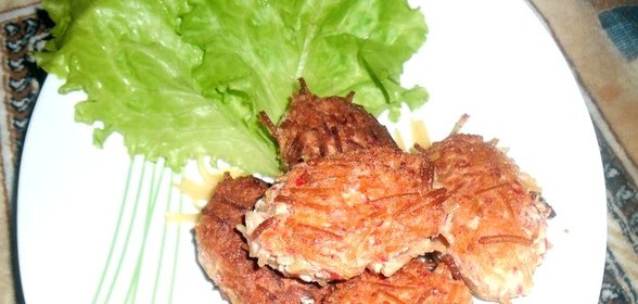 Крабовые котлеты
