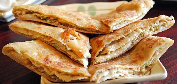 Блины с курицей и сыром