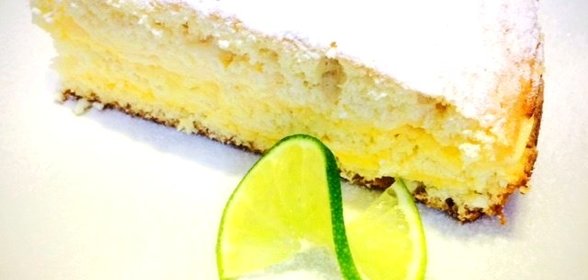 Кокосово-лаймовый торт