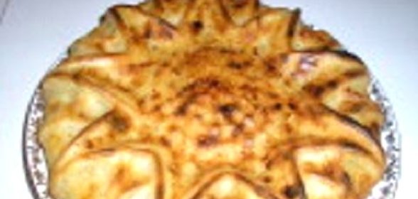 Домашний хлеб с луком