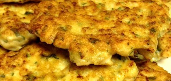 Котлеты из куриного фарша с зеленью