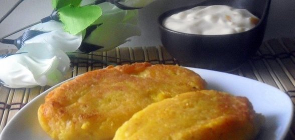 Тыквенно-творожные котлеты Осеннее золото