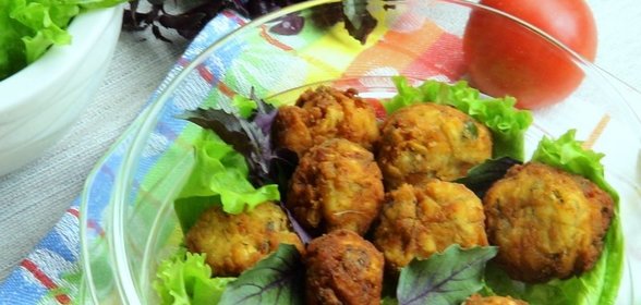 Шарики из кабачков