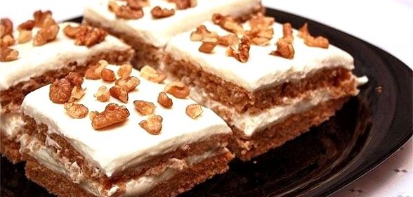 Гречневый торт с творогом