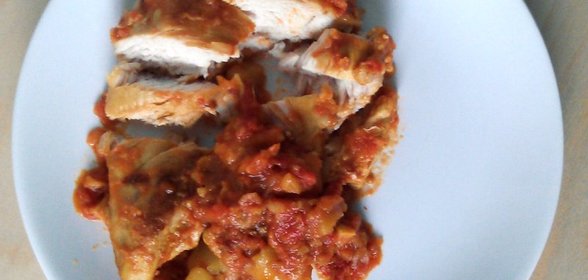 Куриные грудки с карри
