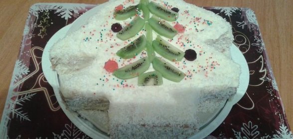 Торт - наполеон Небоскреб