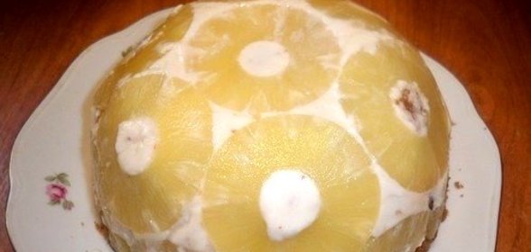 Торт Мячик без выпечки