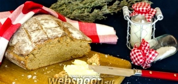 Бездрожжевой хлеб с розмарином