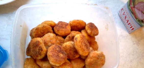 Картофельно-рисовые котлеты