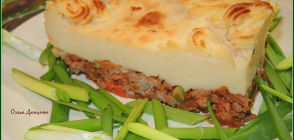 Ирландская картофельная запеканка с мясом