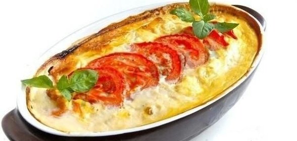 Нежная запеканка из куриного филе