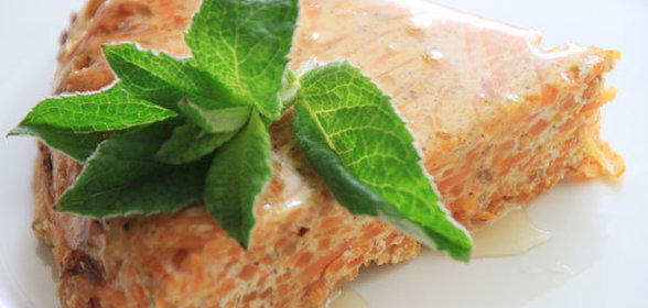 Морковная запеканка с черносливом. Zepter