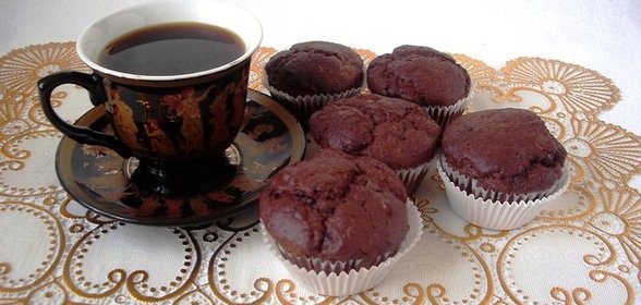 Брауни из фасоли