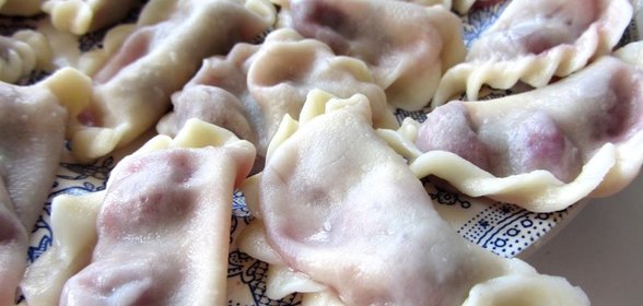 Вареники с грушей