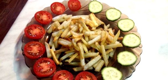 Жареная картошка с хрустящей корочкой