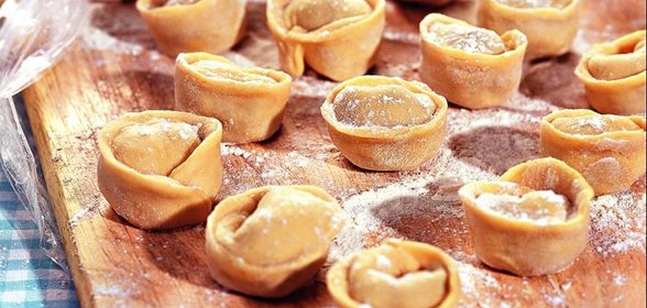 Пельмени с мясом, основной рецепт