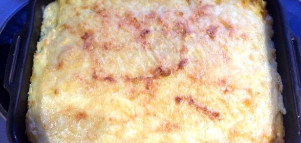 Картофельная запеканка с фаршем